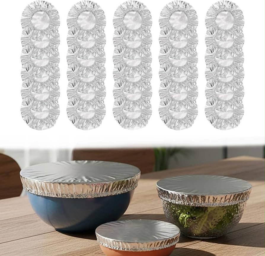 REUSABLE FOOD LIDS (40 pcs)