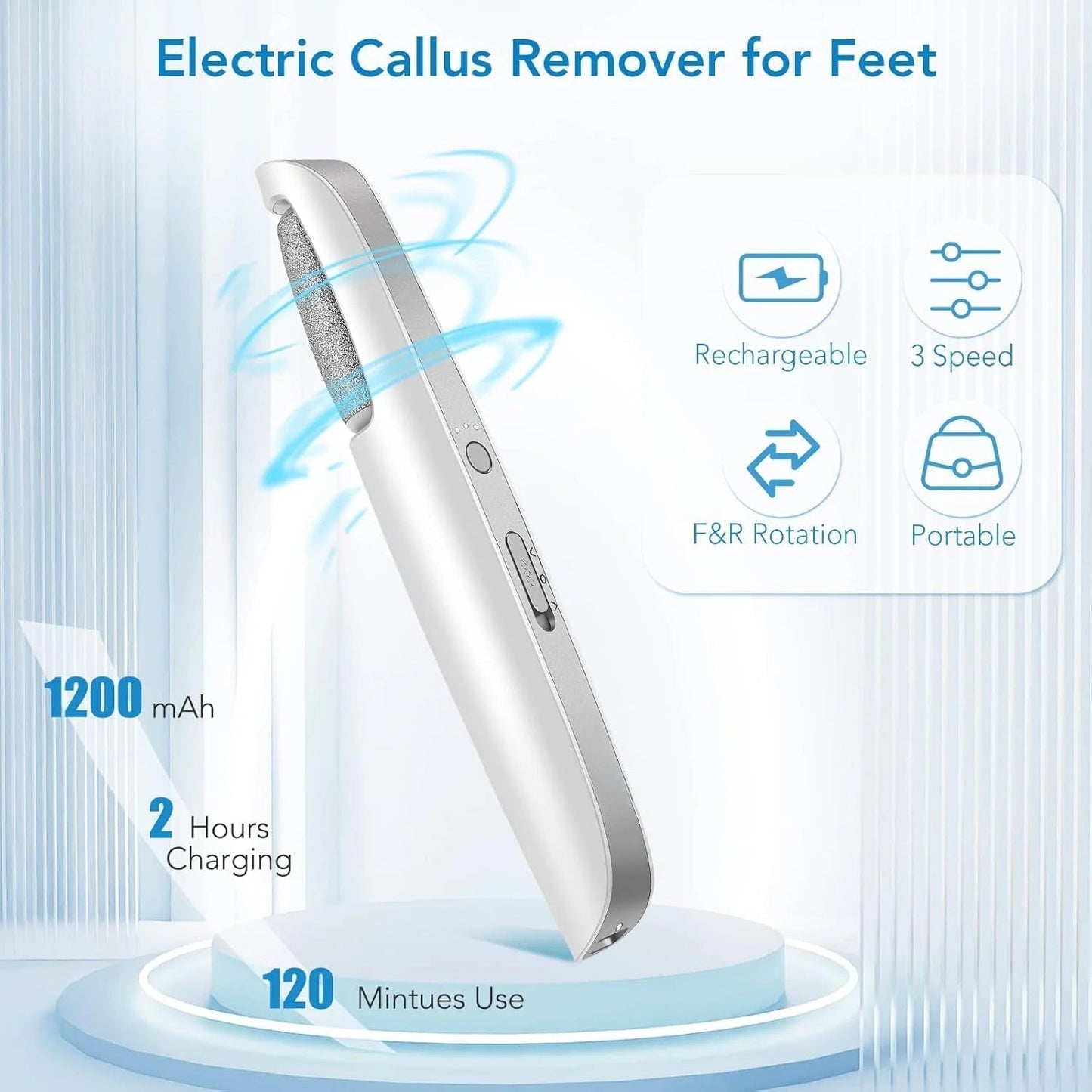 SoleRefine Electric Foot Refiner