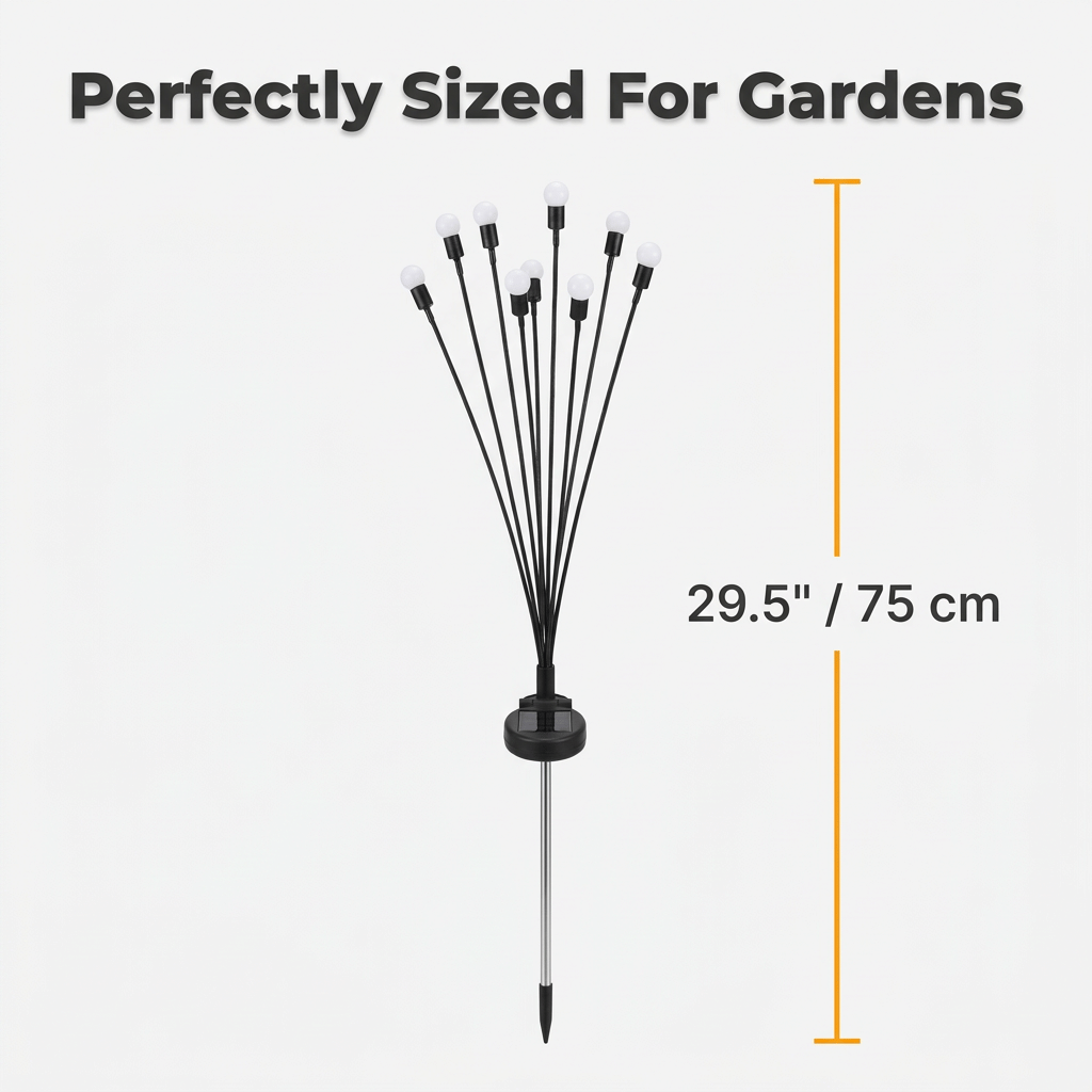 LumiDrift Lights - Solar powered garden lights