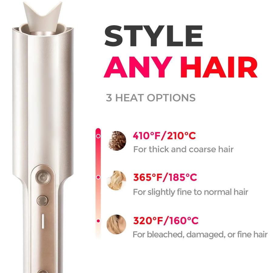 LuxeCurl Silk Wave Styler