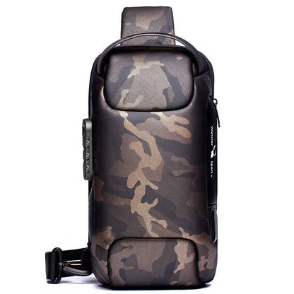 GuardSling - USB charging sport sling  Anti-theft shoulder bag