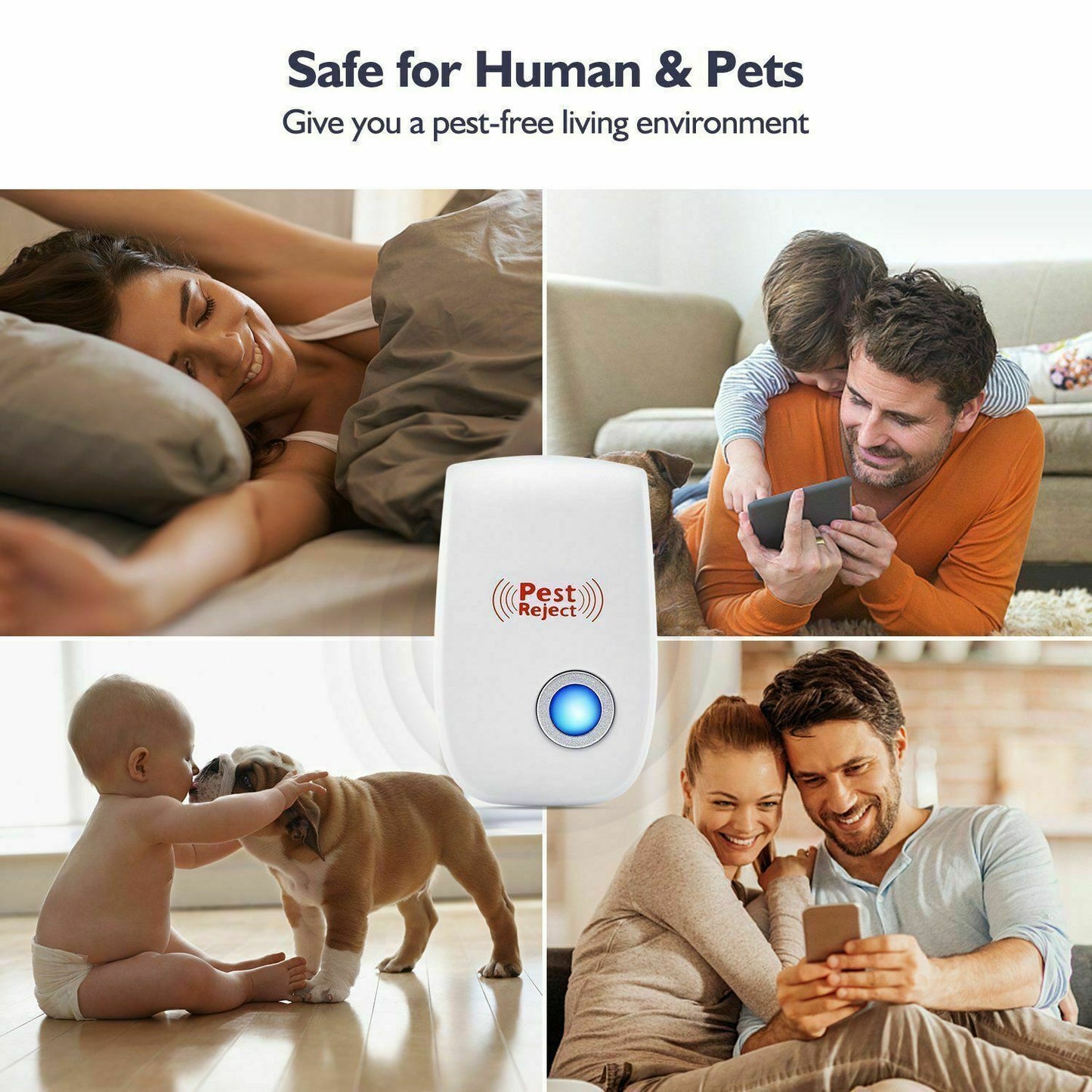 SonicGuard - silent, chemical-free ultrasonic pest repellent