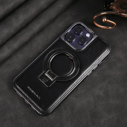 iPhone IronGrip Leather Stand Case