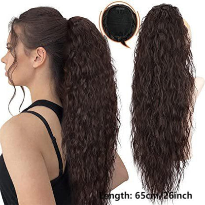 VelvaTail – Natural Hair Ponytail Extension