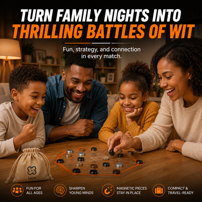 ChessSpark Magnetic. Portable. Family-Approved.