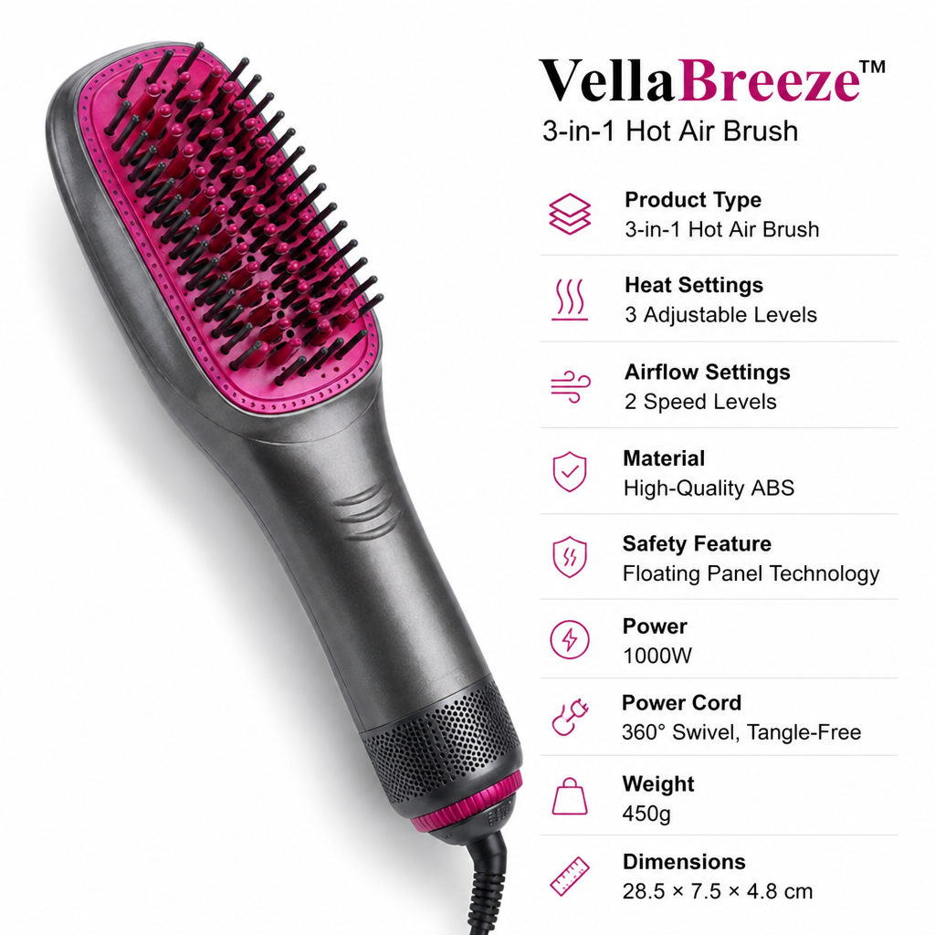 AeroVolume Hot Air Styling Brush