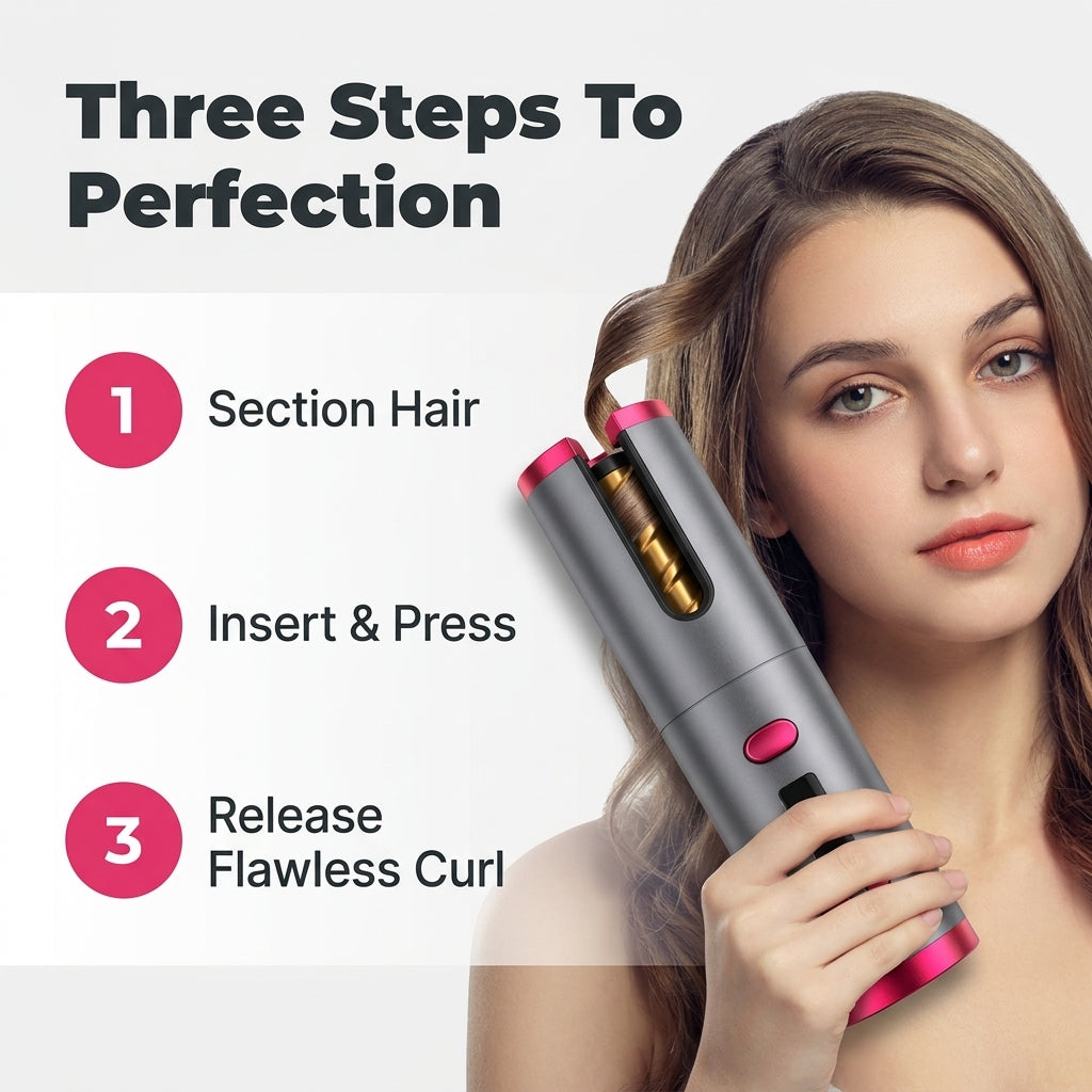 AutoCurl Wave - Get Soft, Consistent Curls