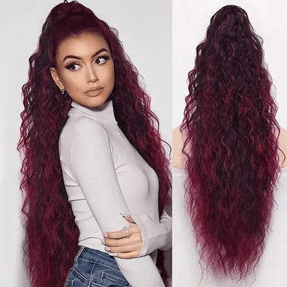 VelvaTail – Natural Hair Ponytail Extension