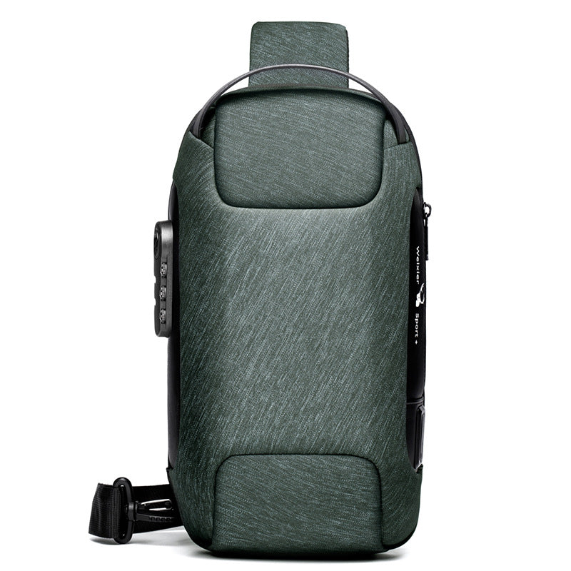 GuardSling - USB charging sport sling  Anti-theft shoulder bag