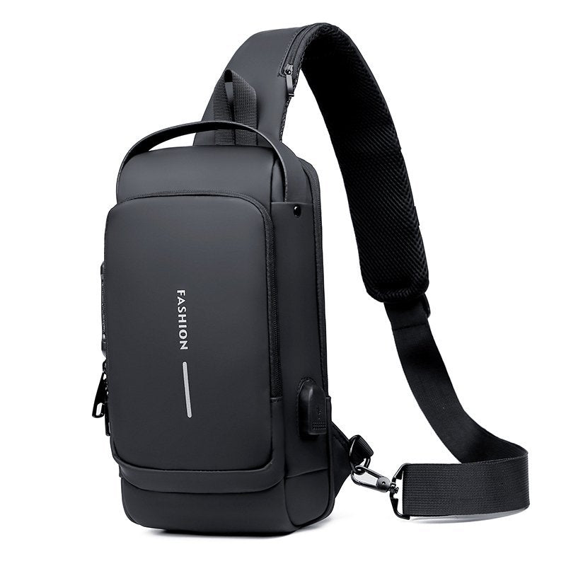GuardSling - USB charging sport sling  Anti-theft shoulder bag