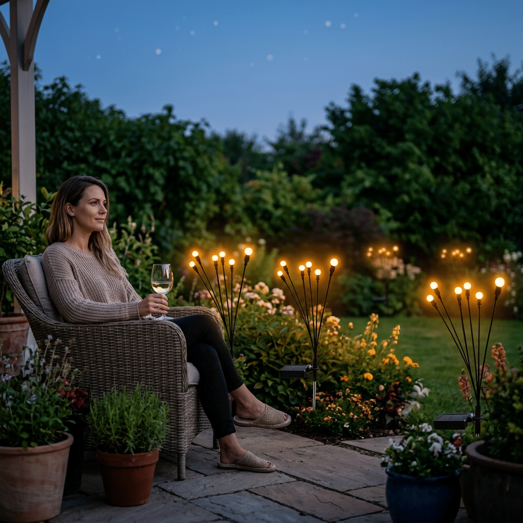 LumiDrift Lights - Solar powered garden lights