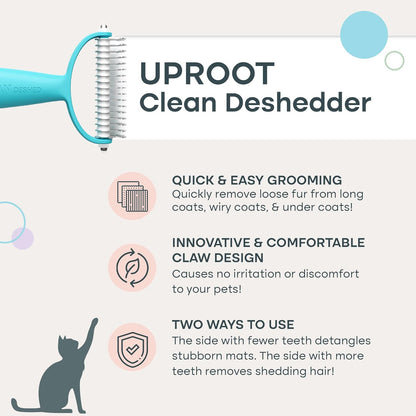 ShedEase Duo-Blade Brush