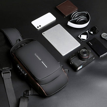 GuardSling - USB charging sport sling  Anti-theft shoulder bag
