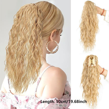 VelvaTail – Natural Hair Ponytail Extension