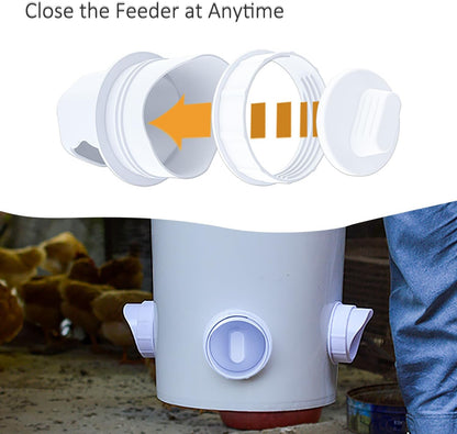 PeckFlow - DIY Chicken Feeder