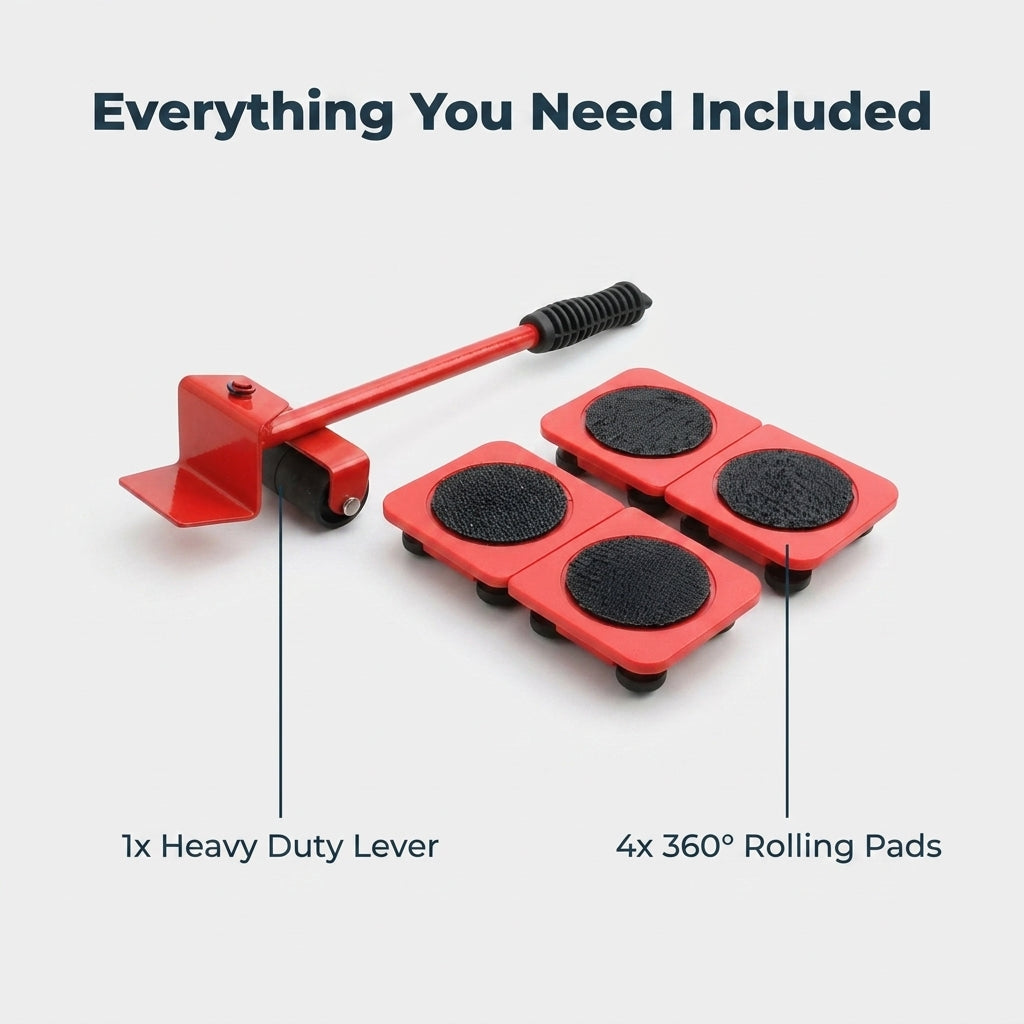GlideEase Furniture Mover Kit