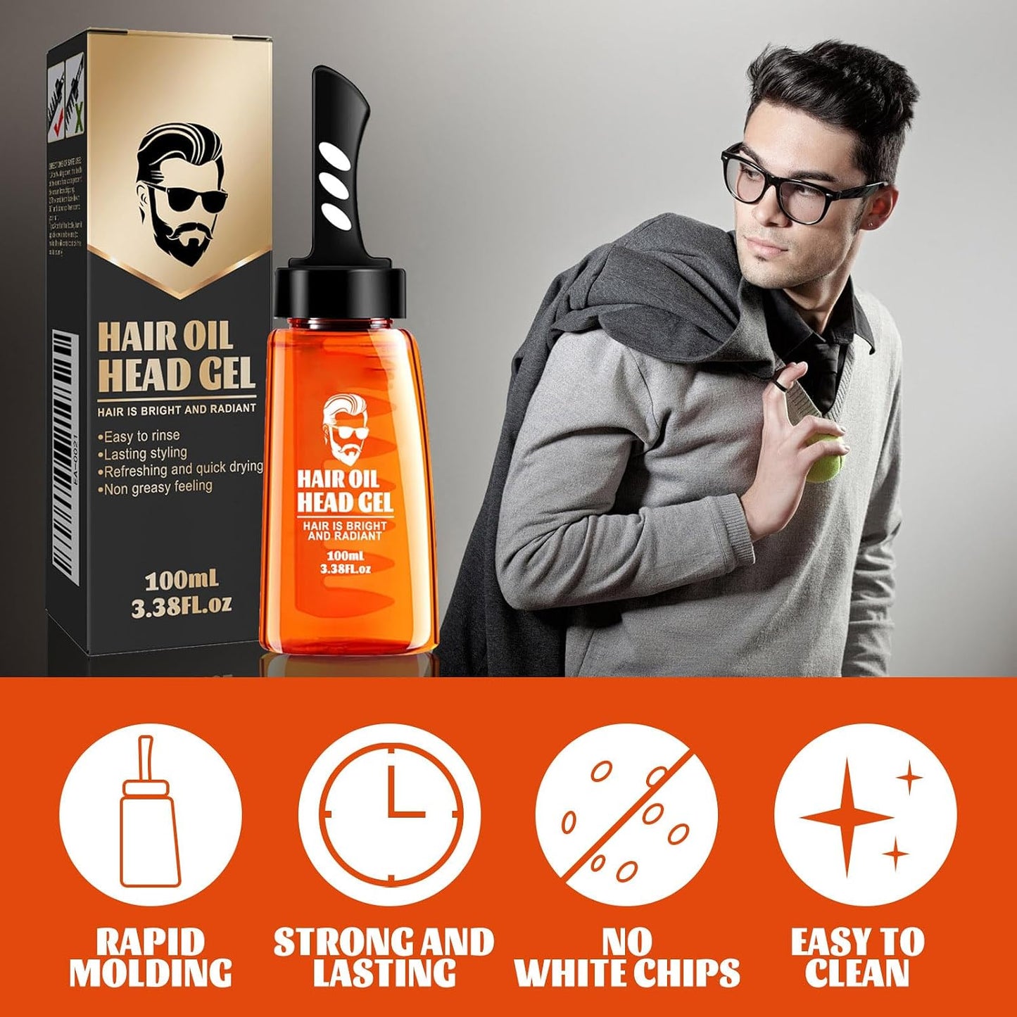 GlideGlow Comb