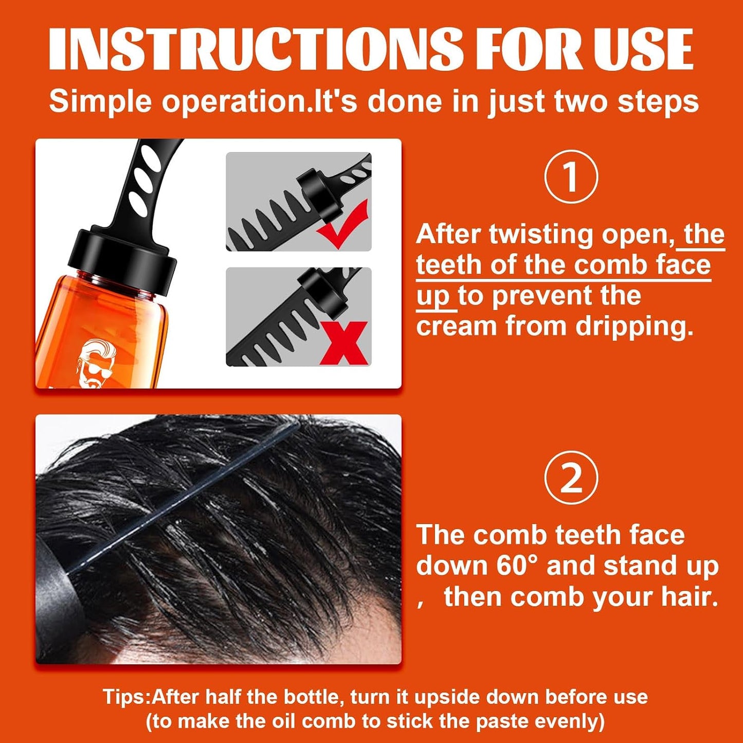 GlideGlow Comb