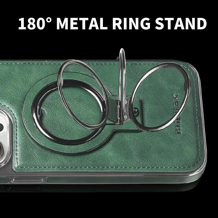 iPhone IronGrip Leather Stand Case