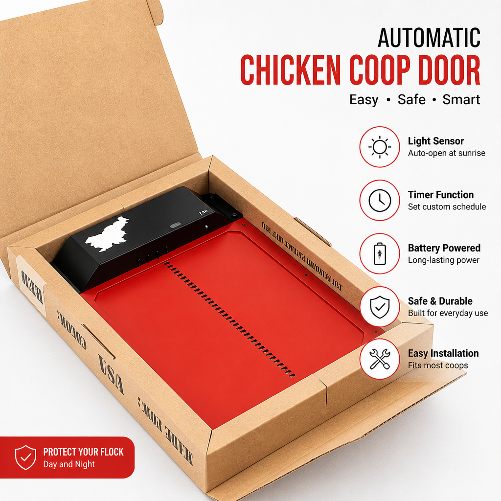 CoopGate - Automatic Chicken Coop Door