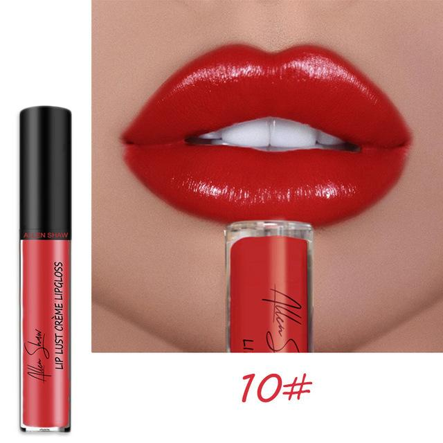 12colors of waterproof lipstick
