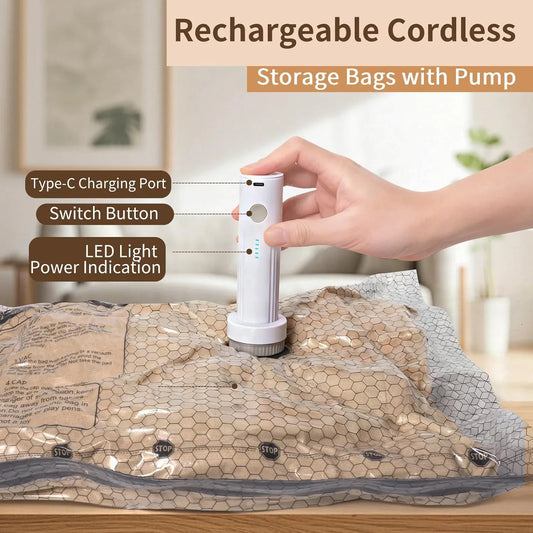 "TravelSpace Pro" Vacuum Sealing Kit