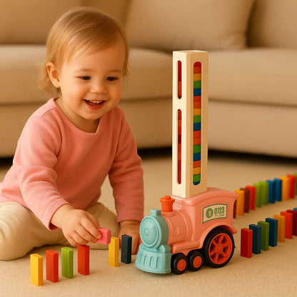 DominoRail - Automatic Play, Endless Creativity, Family Fun