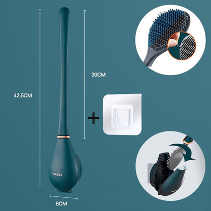 FlexBristle Silicone Toilet Brush