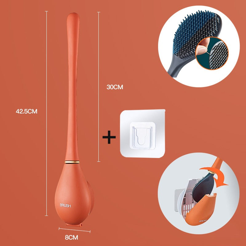 FlexBristle Silicone Toilet Brush