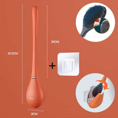 FlexBristle Silicone Toilet Brush