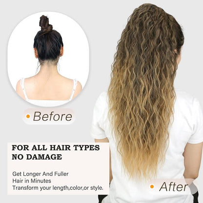 VelvaTail – Natural Hair Ponytail Extension