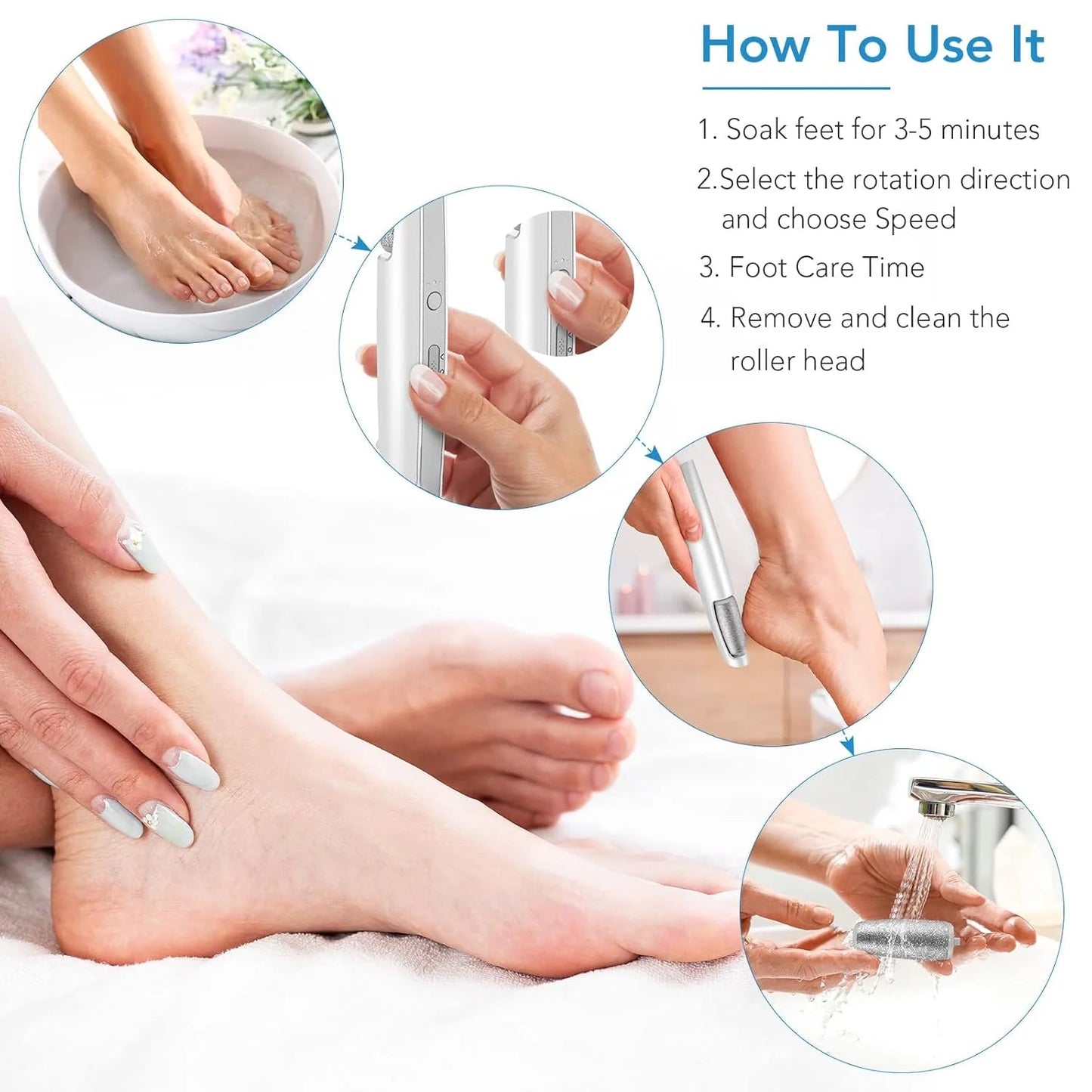 SoleRefine Electric Foot Refiner