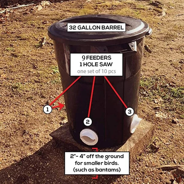 PeckFlow - DIY Chicken Feeder
