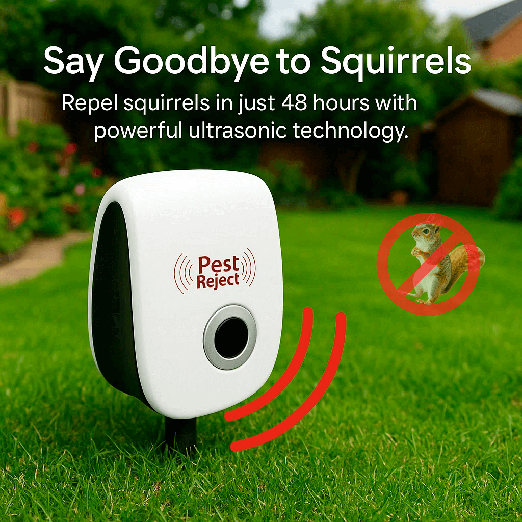 SonicGuard - silent, chemical-free ultrasonic pest repellent