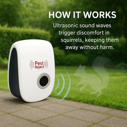 SonicGuard - silent, chemical-free ultrasonic pest repellent