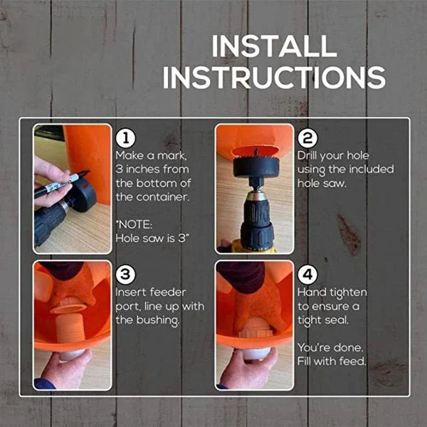 PeckFlow - DIY Chicken Feeder