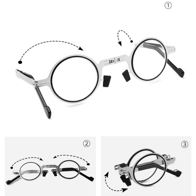 TitanFlex Foldable Reading Glasses