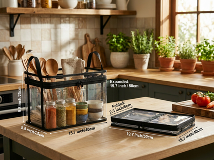 STORAGE BOXES 2 PCS