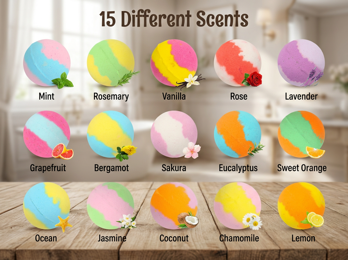 BATH BOMBS WITH TOYS INSIDE 15 PCS