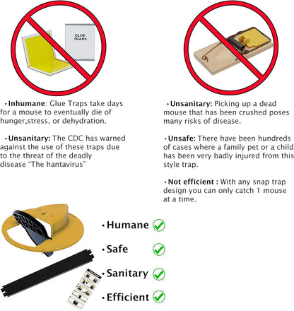 SafeCatch - Humane · Reusable · Reliable